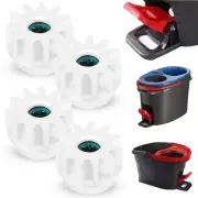 4Pcs Spin Mop Replacement Parts, Spin Mop Bucket Clutch Bearing Gear Sprocket...