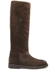 Legres Riding Suede Knee-high Boots - Brown - 40 (IT40 / UK7) 40 (IT40 / UK7)