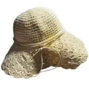 Chi by Carlos Falchi, floppy straw hat