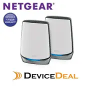 New NETGEAR Orbi RBK852 Whole Home Tri-Band Mesh WiFi 6 System AX6000
