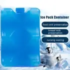 Storage Picnic Travel Gel Freezer Cooler Pack Water injection 350ml Ice Blocks