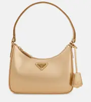 [Prada] Prada Cleo Mini leather shoulder bag One Size gold