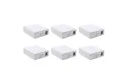 6PK Boxsweden Kloset Linen Bed Sheets Foldable Organiser Storage 38x32x11cm