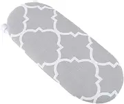 B Baosity Tabletop Ironing Board, Small Iron Board, Folding Legs Countertop Ironing Board, for Laundry Room Apartments Travel Household, Fashion Grid