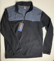 Hawke & Co Shirt Mens Size Medium Pullover Fleece Quarter Zip Jacket New