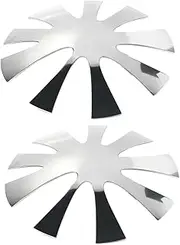 Healvian 2pcs French Manicure Guide Stencils Nail Art Mold for DIY Nails Nail Shaper Tool Set Manicure-Practice-Hands-and-Fingers Kit