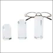 Optical Display - Hexagonal Acrylic Eyewear Frame Display Mini Towers – Set of 3