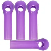 4 Pcs Broom Handle Cap Replacement Dustpan Clothesline Pole Grip