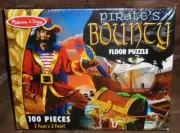 Melissa and Doug Pirates Bounty 100 Piece Floor Puzzle 2 Feet X 3 Feet NIB NeW