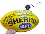 Signed Patrick Dangerfield Geelong Cats AFL Football