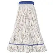 Boardwalk 504WH 5 in. Super Loop Cotton Wet Mop Head - XL, White (12/CT) New