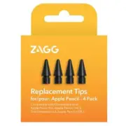 ZAGG Apple Pencil Replacement Tips for Apple Pencil Gen 1 /2 & USB-C Models Only