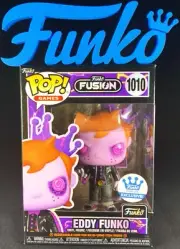 Pop Cave 2024 FUNKO FUSION: EDDY FUNKO Exclusive BLACK LIGHT includes Game Code