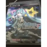 PS3遊戲光碟 初音實 PROJECT DIVA F