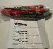 Heavy Duty Folding Saw Carbon Steel Blade and Two Pruners Polished Steel Blades