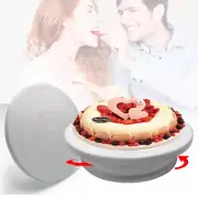 Cake Display Turntable Rotating Cake Making Silk Flower DIY Decorating Platform