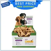 New Whimzees Occupy Calmzees Antler Bulk Box Dog Dental Treats Medium 66 Chews