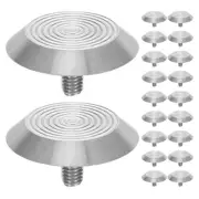 20 Pcs Blind Path Studs Safety Tactile Paving Nails Nonslip Sidewalk Patio