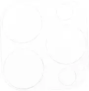 Optimal Transparency Mobile Phone Camera Lens Guard Scratchproof Tempered Glass Camera Protector for 16promax