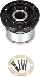 Rynplex 1 Piece Locking Hub, for Jeep, Jeepster Commando Gladiator Wagoneer Pick Up Cherokee Scout Mahindra B031 AVM401 Car Freewheel Locking Hub