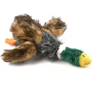 Funny Pet Squeaky Duck Squeaker Plush Mallard Sound Play Chew Toy NEW Dog Pet A