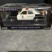1977 DODGE MONACO POLICE CAR THE TERMINATOR MOVIE 1/24 DIECAST GREENLIGHT 84101