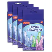 4x Magnoidz Discover 16cm Crystal Growing Kit Kids Educational Activity Toy 6y+