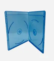 50 X Slim Double 6Mm Spine CD DVD Blu Ray Disc Case - Allows You to Store 2 Disc