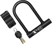 COOLHIYA Bike Key Unlocking Easy to Use No Password Needed Road Mountain Bike Locks Sturdy Secure