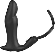 Vibrator Cock Ring Anal Butt Plug 10 Speed Vibrating Masturbator Dildo Men Prostate Adult Sex Toys Couples Butt Flrting Plugs Vibrator
