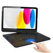 360° Rotation iPad (A16) 11th 2025 / iPad 10th Generation Keyboard Case with