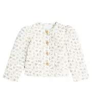 [C'era Una Volta] C'era Una Volta Anna floral cotton-blend jacket Y 16 multicoloured