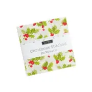 Moda Fig Tree's Joanna Figueroa Christmas Stitched Charm Pack 42 Fabric 5" Sqs