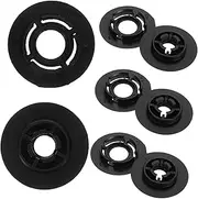 NOLITOY 4pcs Floor Mat Retainer Clips Anti- Fixing for Car Mats Sturdy Design Easy Installation Compatible Various Vehicles
