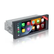 Single Din Touchscreen Car Stereo CarPlay Wireless Android Auto, 6.9 Inch Rad...