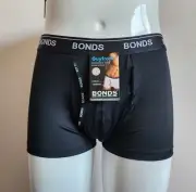 Bonds Mens MX86W MYF Nu Black Microfibre GuyFront Trunk Brief Size XXL New