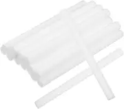 Baluue 50pcs High-Efficiency Humidifier Filter Sticks for Essential Oil Diffusers Car Diffusers Sticks White 8x100mm Absorption Moisture Retention
