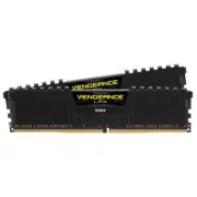 Corsair Vengeance 16GB (2x8GB) C16 2666MHz AMD Ryzen DDR4 RAM - Black (CMK16GX4M