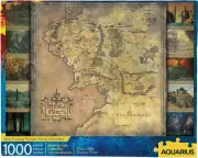 AQUARIUS Lord of the Rings Map Puzzle (1000 Piece Jigsaw Puzzle) - Glare Free...