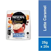 NESCAFE 3in1 CARAMEL Flavor Instant Coffee 20pcs free shipping