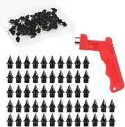[Ysyaxsyt] 56PCS 1/4 Inch Carbon Steel Track Spikes Replacement with Spikes Wrench Tool Shoe Spikes Running Spikes for Sports Shoes