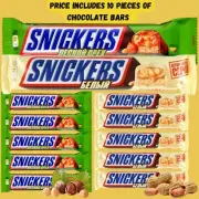 "SNICKERS"Hazelnut 5 pcs + White 5 pcs the order includes 10 pcs