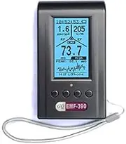 GQ Emf-390 Digital Emf Meter Rf Detector Detects Up to 10Ghz Real Time Data Logging