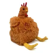 Lovely Simulation Plush Hen Doll Super Soft Cotton Hugging Pillow for Sofa Car Pillow