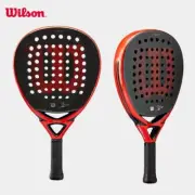 Wilson carbon fiber Padel racket with EVA memory flex core.