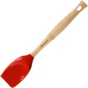 Silicone Professional Spoon Spatula, Cerise