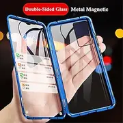 Phone Case For Samsung Galaxy A34 A54 A73 A53 A33 A72 A52 A42 A71 A51 A31 A21s A12 A32 A13 Magnetic Adsorption with Screen Protector Magnetic Full Body Protect