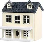 Garneck Dolls House Small House Foldable Grocery for Kitchen Dollhouse Toy House Miniature Fairy Tiny Models House Toys Wood