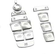 Car Styling Accessorie for Q50 Q50L Q70 QX50 QX60 Car Door Window Glass Lift Button Knob Trim Cover Sticker Trim Interior