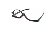 Dare to Wear Eye Make Up Eyeglasses Single Lens Rotating Glasses +1.50 Tortoiseshell